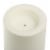 Sterno Home Smooth Pillar Candle - Cream Perspective: top