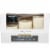 Inglow Flameless Vanilla Wax Pillar Candles with Remote - Cream Perspective: top