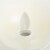 Mirage Flameless LED Wax Pillar Candle - Cream Perspective: top