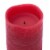 Sterno Home Pillar Candles - Red Perspective: top