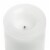 Sterno Home Outdoor Wax Pillar Candle - White Perspective: top