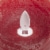 Sterno Home Expressions Flameless Wax Rustic Pillar Candle - Red Perspective: top