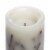 Sterno Home Inclusion Red Berries & Twigs Pillar LED Candle Perspective: top