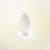 Sterno Home iFlicker Flameless LED Wax Pillar Candle - Cream Perspective: top