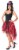 Seasons Waterfall Tutu - Red / Black Perspective: top