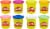 Hasbro Play-Doh Rainbow Starter Pack Perspective: top