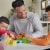 Hasbro Hungry Hungry Hippos Game Perspective: top