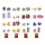 Hasbro Transformers BotBots Series 3 Playroom Posse Mystery Figurines Set Perspective: top