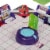 Hasbro Gaming Mall Madness Board Game Perspective: top