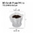 4-Pack EZ-Carafe K-Carafe Paper Filters for Keurig 2.0 Reusable Coffee Pods (120 Filters) Perspective: top