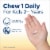 Renew Life Kids Chewable Probiotic Tablets Perspective: top