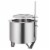 Double Fire Pit Patio Burner Bbq Grill Round Wood-Burning Flame Camping Site Perspective: top