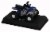NewRay Toys Die-Cast Blue Yamaha Warrior Four Wheeler 1:32 Scale Perspective: top