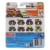 Hot Wheels Monster Trucks 1:64 Scale Red Planet Rager Includes Connect and Crash Car Perspective: top