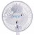 Active Air ACFC6 Portable 6 Inch 2 Speed Clip On Hydroponics Grow Fan (6 Pack) Perspective: top