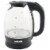 Better Chef 7-Cup Cordless Borosilicate Glass Electric Kettle With Led Light Black Perspective: top