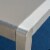 Coral Coral Outdoor Aluminum Dining Table with Tempered Glass Table Top Perspective: top