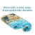 Dawhud Direct Turtles on the Beach Towel for Women, Girls, Kids, Men 30 x60 Perspective: top