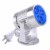 12 Mirror Disco Ball Spotlight Kit w/ Rotating Motor & LED Pinspot Spot Light Home Party Perspective: top