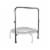 JumpSport Handle Bar Accessory for 44 Inch Arched Leg Fitness Trampolines, Black Perspective: top