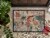 Carolines Treasures 8939MAT Crabs, Shrimp and Oysters on the loose Doormat 18x2 Perspective: top