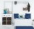 Carolines Treasures  7408PW1216 Corgi Pembroke Canvas Fabric Decorative Pillow Perspective: top
