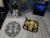 Carolines Treasures 8125PTHD Black and Gold Fleur de lis New Orleans Pair of Po Perspective: top