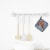 Carolines Treasures 8153PTHD Cooked Shrimp Cool Blue Water Pair of Pot Holders Perspective: top