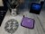 Carolines Treasures 8865PTHD Dragonfly on Purple Pair of Pot Holders Perspective: top