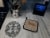 Carolines Treasures BB1003-BL-BN-PTHD Horse Burlap and Brown Pair of Pot Holder Perspective: top