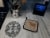 Carolines Treasures  BB1012-BL-BN-PTHD Deer Burlap and Brown Pair of Pot Holders Perspective: top
