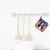 Carolines Treasures BB2173PTHD American Flag and Basset Hound Pair of Pot Holde Perspective: top