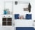 Carolines Treasures  BB2854PW1216 Dog House Collection Corgi Canvas Fabric Decor Perspective: top