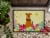 Carolines Treasures  BB6041MAT Easter Eggs Airedale Indoor or Outdoor Mat 18x27 Perspective: top