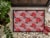 Carolines Treasures BB7513MAT Watercolor Red Roses and Polkadots Doormat 18x27 Perspective: top