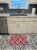 Watercolor Red Roses and Polkadots Machine Washable Memory Foam Mat Perspective: top
