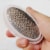 Egg Shaped Pedicure Ergonomic Foot File and Callus Remover Perspective: top