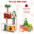 Slickblue Cute Christmas Cat Tree Cat Tower for Indoor Cats with Scratching Posts and Carpet Perspective: top