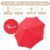 Yescom 13FT Large Outdoor Patio Umbrella UV30+ Wood 8 Rib Pole for Table Beach Yard Garden Perspective: top