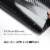 5' x 100' 4D Carbon Fiber Vinyl Wrap Rolls for Vehicle Motorcycle Sticker Black Perspective: top