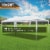 10' x 20' Party Wedding Tent Canopy Outdoor Heavy Duty Pavilion Cater Event White Perspective: top