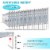 FITNATE Toddler Bed Rails, White Perspective: top