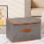 uxcell Collapsible Storage Basket Closet Clothes Organizer Perspective: top