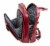 M Series Olympia Leather Business Laptop Tablet Backpack - Red Perspective: top