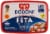 Dodoni® Feta Cheese in Brine Tub Perspective: top