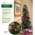 Garden Elements Artificial Pencil Fir Christmas Tree With Pine Cones, Multi-colored, 7.5 Ft Perspective: top