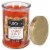 Tuscany Candle Limited Edition Pumpkin Donut Scented Jar Candle Perspective: top