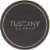 Tuscany Color Splash Collection Scented Jar Candle - Iced Lemon & Coconut Perspective: top