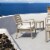 Siesta ISP004-DVR-CNA Artemis XL Outdoor Club Chair with Sunbrella Natural Cushion - Taupe - Perspective: top
