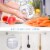 Kitcheniva Stainless Steel 3 in 1 Cheese Grater With Container And Lid Perspective: top